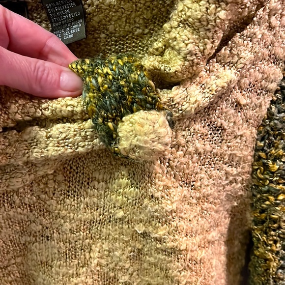 Buckle BKE dark tan and olive sweater - Picture 2 of 4